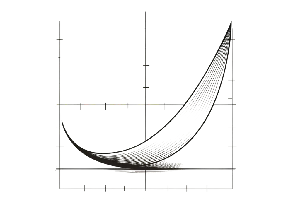 Grafik: Positive Konvexität Kurve